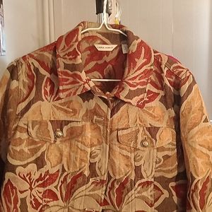Vintage Laura Ashley fall themed jacket